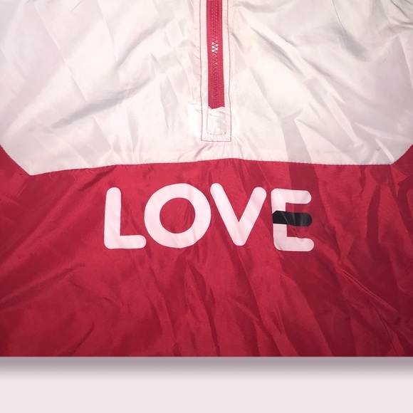 LOVE Pull Over Windbreaker Jacket - Picture 2 of 2